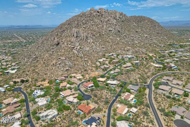 Stunning scenery awaits from this custom homesite located in the on Troon Country Club in Arizona - for sale on GolfHomes.com, golf home, golf lot