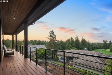 Experience luxury living overlooking the 13th hole of the iconic on Oswego Lake Country Club in Oregon - for sale on GolfHomes.com, golf home, golf lot