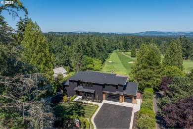 Experience luxury living overlooking the 13th hole of the iconic on Oswego Lake Country Club in Oregon - for sale on GolfHomes.com, golf home, golf lot