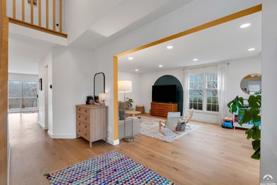 Spectacularly updated 5-bedroom, 4-bathroom, 3-car garage home on Alvamar Orchards in Kansas - for sale on GolfHomes.com, golf home, golf lot