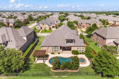 Situated on a .3-acre lot overlooking Hole #4 of the Whitworth on Trophy Club of Dallas in Texas - for sale on GolfHomes.com, golf home, golf lot