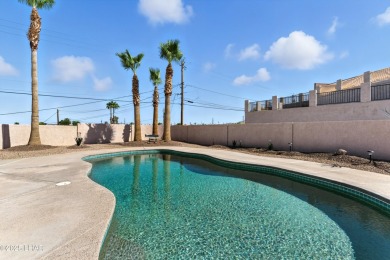 Welcome to this Cul-de-Sac Gem with Pool, RV Parking  30' Deep on London Bridge Golf Course in Arizona - for sale on GolfHomes.com, golf home, golf lot