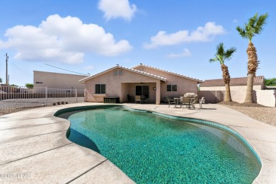 Welcome to this Cul-de-Sac Gem with Pool, RV Parking  30' Deep on London Bridge Golf Course in Arizona - for sale on GolfHomes.com, golf home, golf lot