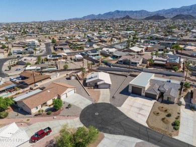 Welcome to this Cul-de-Sac Gem with Pool, RV Parking  30' Deep on London Bridge Golf Course in Arizona - for sale on GolfHomes.com, golf home, golf lot