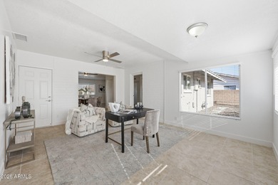 Nestled in the heart of Sun City, this home benefits from the on Sun City Country Club in Arizona - for sale on GolfHomes.com, golf home, golf lot