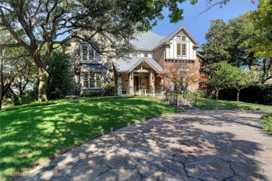 Designed and built by owners in 1996, in English Tudor on Mira Vista Country Club in Texas - for sale on GolfHomes.com, golf home, golf lot