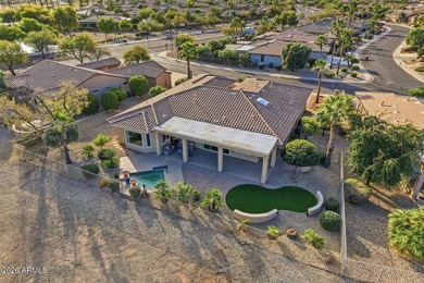 Check this out!!! This beautiful Cambridge situated on hole #1 on Cimarron Golf Club in Arizona - for sale on GolfHomes.com, golf home, golf lot