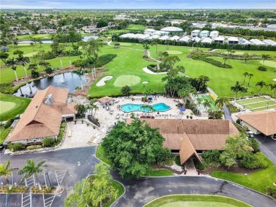 Discover this charming 2-bedroom, 2-bath waterfront home on The Glades Golf and Country Club in Florida - for sale on GolfHomes.com, golf home, golf lot