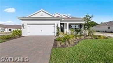 This brand-new Fresh Spring floor plan home by Neal Communities on Verandah Golf Course and Club in Florida - for sale on GolfHomes.com, golf home, golf lot