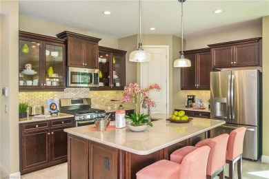 This brand-new Fresh Spring floor plan home by Neal Communities on Verandah Golf Course and Club in Florida - for sale on GolfHomes.com, golf home, golf lot