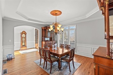 Wake up every day to sweeping golf course views overlooking the on Woodmont Golf and Country Club in Georgia - for sale on GolfHomes.com, golf home, golf lot