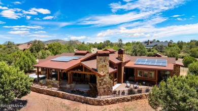 Nestled gracefully along the 8th fairway, this exquisite 'Modern on Talking Rock Golf Club in Arizona - for sale on GolfHomes.com, golf home, golf lot