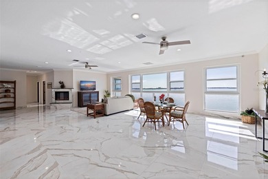 Sweeping, unobstructed views of Boca Ciega Bay define this on Pasadena Yacht and Country Club in Florida - for sale on GolfHomes.com, golf home, golf lot