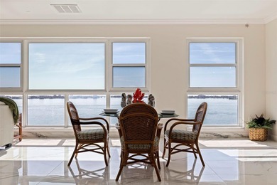 Sweeping, unobstructed views of Boca Ciega Bay define this on Pasadena Yacht and Country Club in Florida - for sale on GolfHomes.com, golf home, golf lot