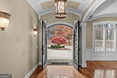 EXQUISITE CASTLE-LIKE ESTATE WITH SUNNING GOLF COURSE VIEWS ! on Harbor Club Golf and Country Club in Georgia - for sale on GolfHomes.com, golf home, golf lot