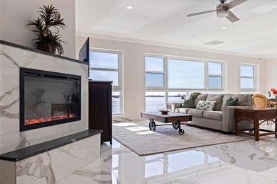 Sweeping, unobstructed views of Boca Ciega Bay define this on Pasadena Yacht and Country Club in Florida - for sale on GolfHomes.com, golf home, golf lot