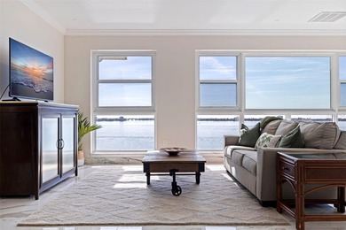 Sweeping, unobstructed views of Boca Ciega Bay define this on Pasadena Yacht and Country Club in Florida - for sale on GolfHomes.com, golf home, golf lot