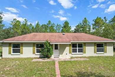 Escape to privacy and space with this 2017-built 3 bedroom, 2 on Pine Ridge Community Golf and Country Club in Florida - for sale on GolfHomes.com, golf home, golf lot