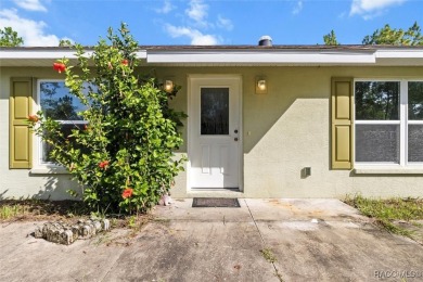 Escape to privacy and space with this 2017-built 3 bedroom, 2 on Pine Ridge Community Golf and Country Club in Florida - for sale on GolfHomes.com, golf home, golf lot