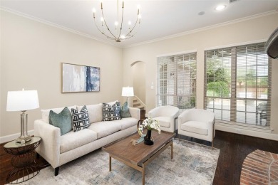 Fabulous Twin Creeks Highland home nestled on a Rare oversized on The Golf Club At Twin Creeks in Texas - for sale on GolfHomes.com, golf home, golf lot