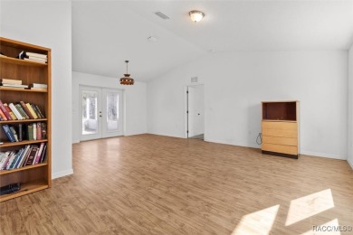 Escape to privacy and space with this 2017-built 3 bedroom, 2 on Pine Ridge Community Golf and Country Club in Florida - for sale on GolfHomes.com, golf home, golf lot