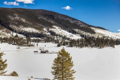 This stunning log home backs to open space, the National Forest on Keystone Ranch Golf Course in Colorado - for sale on GolfHomes.com, golf home, golf lot