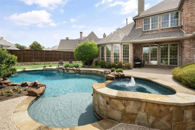 Fabulous Twin Creeks Highland home nestled on a Rare oversized on The Golf Club At Twin Creeks in Texas - for sale on GolfHomes.com, golf home, golf lot