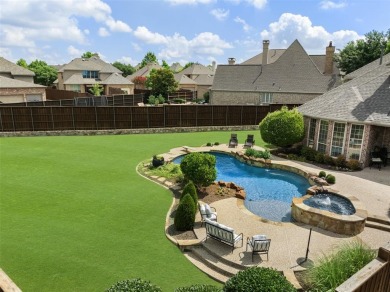 Fabulous Twin Creeks Highland home nestled on a Rare oversized on The Golf Club At Twin Creeks in Texas - for sale on GolfHomes.com, golf home, golf lot
