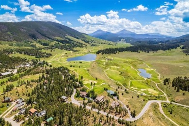 This stunning log home backs to open space, the National Forest on Keystone Ranch Golf Course in Colorado - for sale on GolfHomes.com, golf home, golf lot