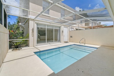 Rare 4 bedroom/3 bath Abacoa townhouse with PRIVATE POOL on Abacoa Golf Club in Florida - for sale on GolfHomes.com, golf home, golf lot