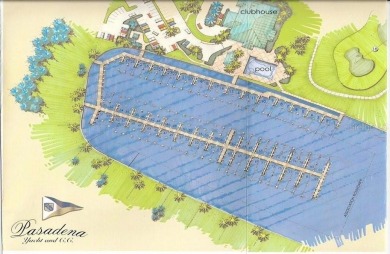 Become one of the few to own a boat slip in the exclusive on Pasadena Yacht and Country Club in Florida - for sale on GolfHomes.com, golf home, golf lot