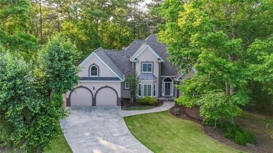 Stately custom European hard coat stucco traditional on on Canongate At Eagle Watch Golf Club in Georgia - for sale on GolfHomes.com, golf home, golf lot