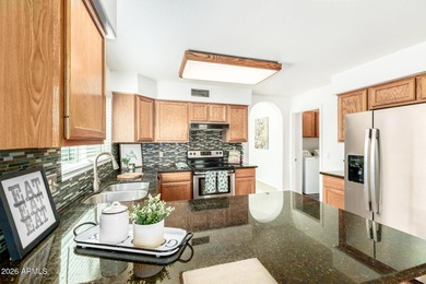 Welcome to this 3-bedroom, 2-bath home located in the highly on Arrowhead Country Club in Arizona - for sale on GolfHomes.com, golf home, golf lot