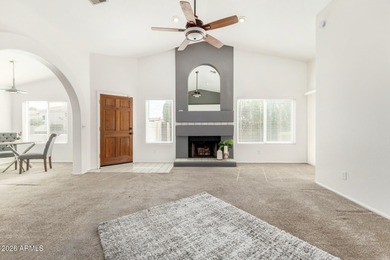 Welcome to this 3-bedroom, 2-bath home located in the highly on Arrowhead Country Club in Arizona - for sale on GolfHomes.com, golf home, golf lot