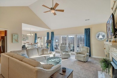 Enjoy effortless lake living in this top-floor 2-bedroom, 2-bath on The Waterfront Country Club in Virginia - for sale on GolfHomes.com, golf home, golf lot
