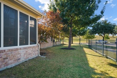 Nestled in the sought-after 55+ community of Frisco Lakes, this on Frisco Lakes Golf Course in Texas - for sale on GolfHomes.com, golf home, golf lot