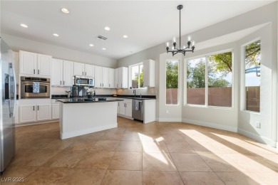 Discover luxury living in Sun City Anthem with stunning mountain on Revere Golf Club in Nevada - for sale on GolfHomes.com, golf home, golf lot