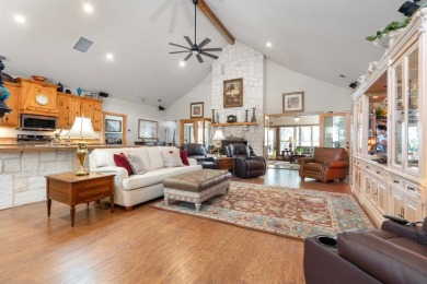 This stunning home is inside a secured gated community that is on White Bluff Resort - Old Course in Texas - for sale on GolfHomes.com, golf home, golf lot