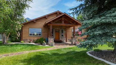 Arrive at this stunning home along the 5th fairway of Indian on Indian Springs Golf Course in Montana - for sale on GolfHomes.com, golf home, golf lot