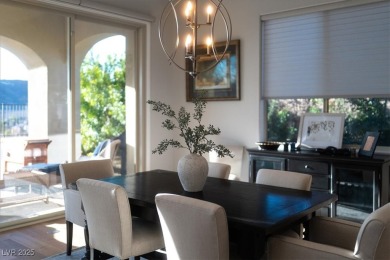 Modern Mediterranean home with iconic Strip views in the on South Shore At Lake Las Vegas in Nevada - for sale on GolfHomes.com, golf home, golf lot