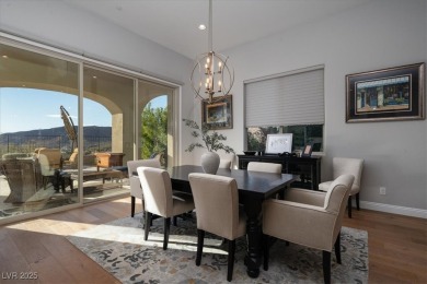 Modern Mediterranean home with iconic Strip views in the on South Shore At Lake Las Vegas in Nevada - for sale on GolfHomes.com, golf home, golf lot