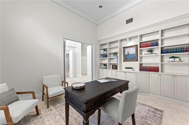 Experience timeless elegance and panoramic water views at 780 on Bentley Village Golf Course in Florida - for sale on GolfHomes.com, golf home, golf lot