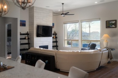 Modern Mediterranean home with iconic Strip views in the on South Shore At Lake Las Vegas in Nevada - for sale on GolfHomes.com, golf home, golf lot