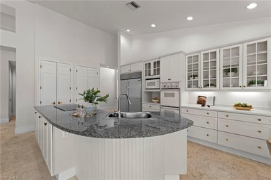 Experience timeless elegance and panoramic water views at 780 on Bentley Village Golf Course in Florida - for sale on GolfHomes.com, golf home, golf lot