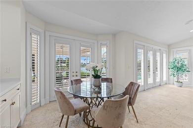 Experience timeless elegance and panoramic water views at 780 on Bentley Village Golf Course in Florida - for sale on GolfHomes.com, golf home, golf lot