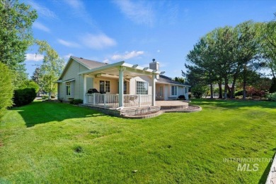 Discover this stunning single-level home nestled on the Eagle on Eagle Hills Golf Course in Idaho - for sale on GolfHomes.com, golf home, golf lot