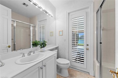 Experience timeless elegance and panoramic water views at 780 on Bentley Village Golf Course in Florida - for sale on GolfHomes.com, golf home, golf lot