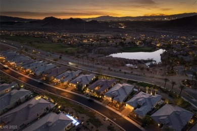 Modern Mediterranean home with iconic Strip views in the on South Shore At Lake Las Vegas in Nevada - for sale on GolfHomes.com, golf home, golf lot