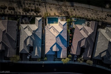 Modern Mediterranean home with iconic Strip views in the on South Shore At Lake Las Vegas in Nevada - for sale on GolfHomes.com, golf home, golf lot
