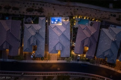 Modern Mediterranean home with iconic Strip views in the on South Shore At Lake Las Vegas in Nevada - for sale on GolfHomes.com, golf home, golf lot